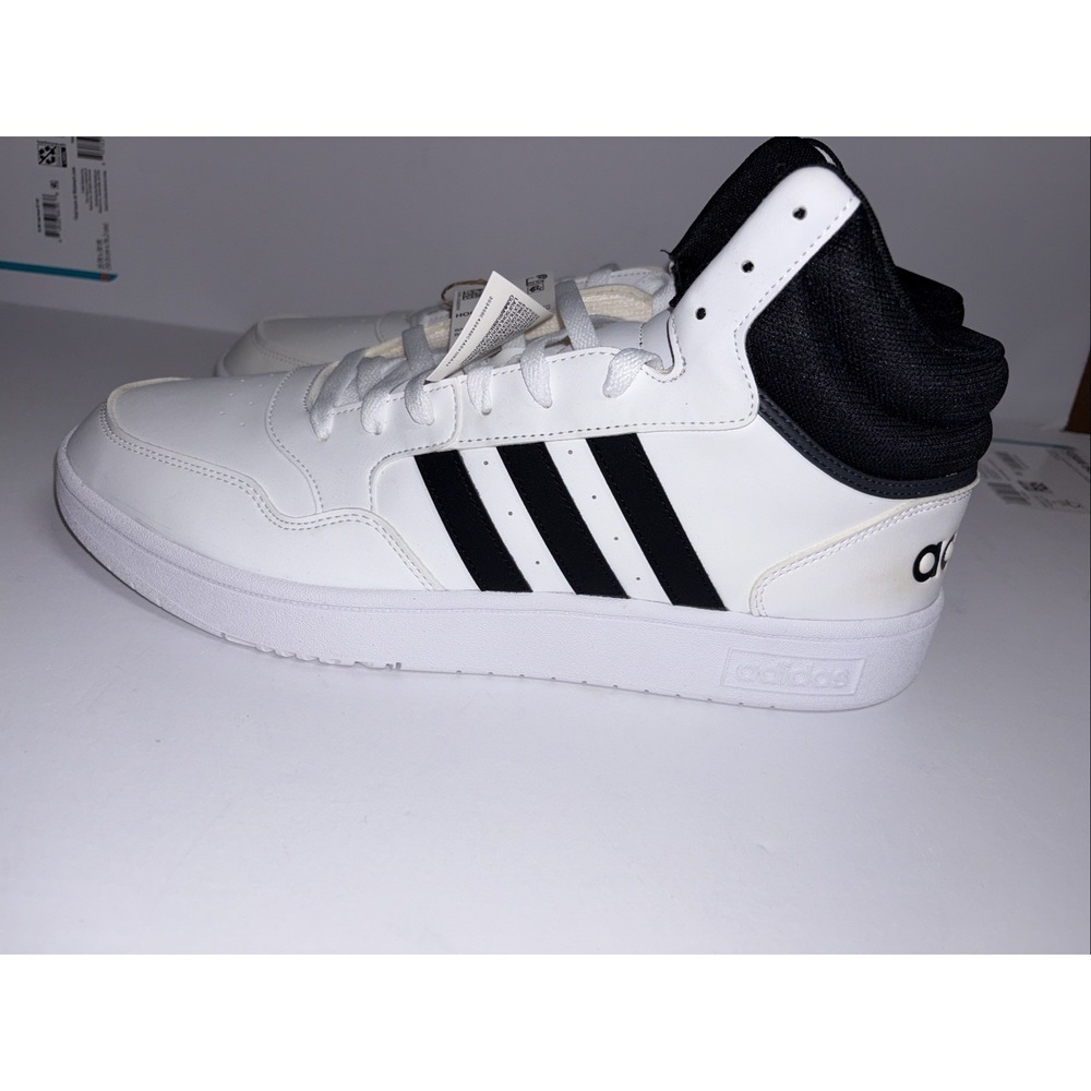 NEW Adidas Hoops 3.0 Mens High Top Sneakers sizes 14 - Picture 2 of 5